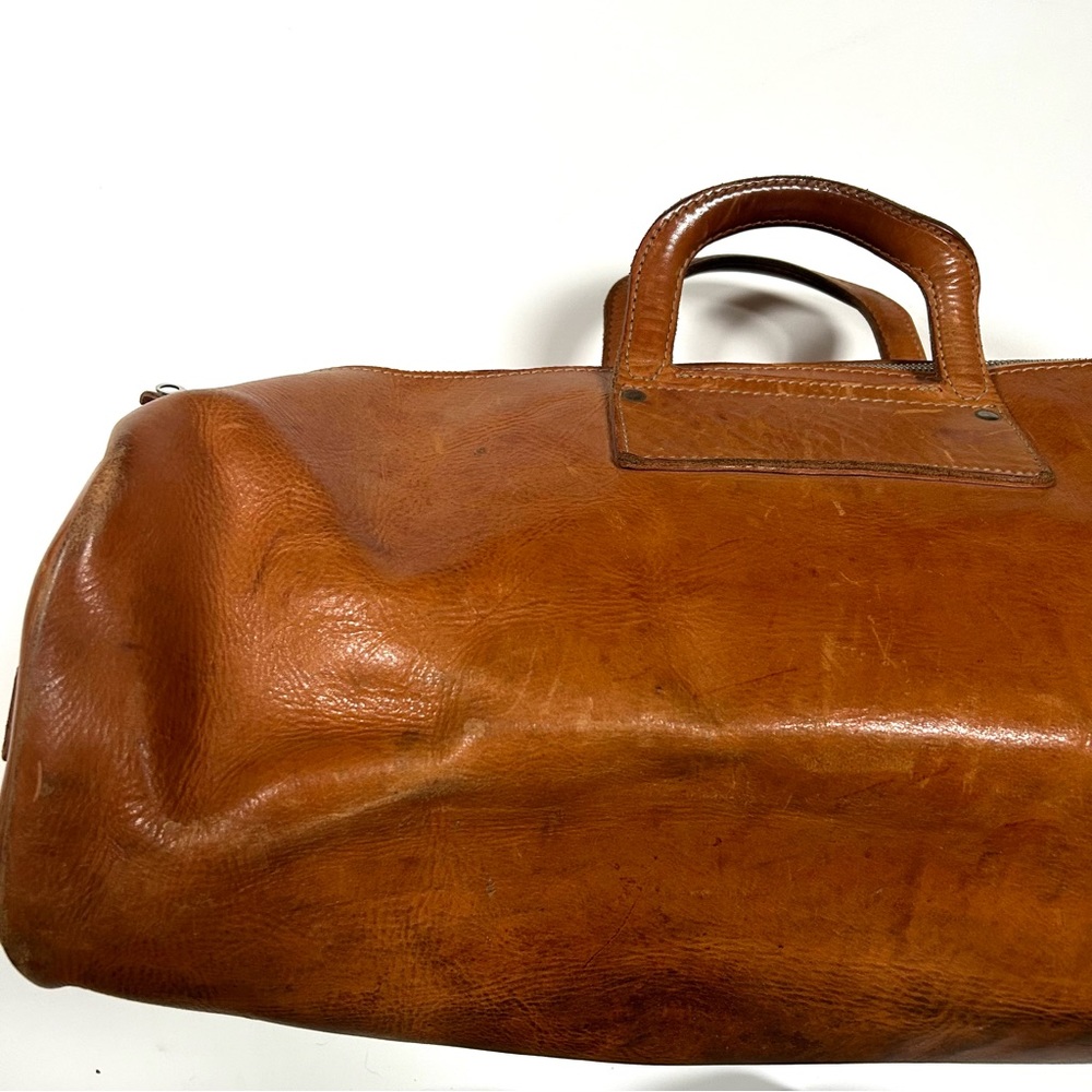 Vintage Leather Duffle bag - Picture 7 of 16